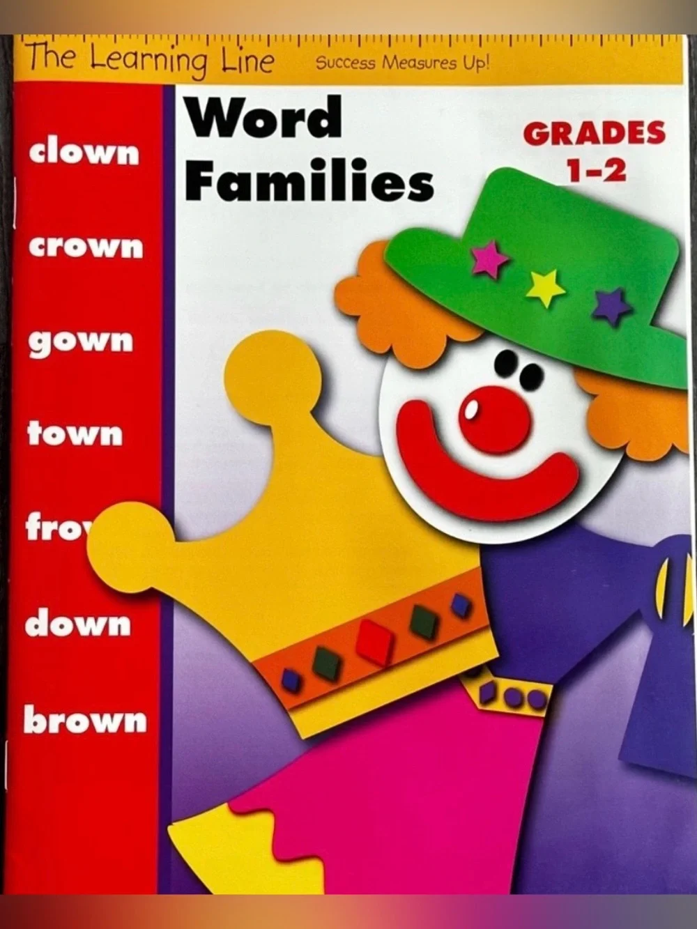 💞 New Word Families English Educational Workbook for Grades 1-2